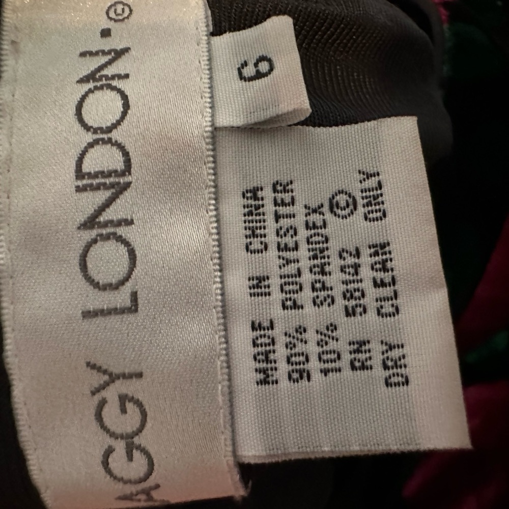 Maggy London Asian Style Velvet Dress - Picture 12 of 12